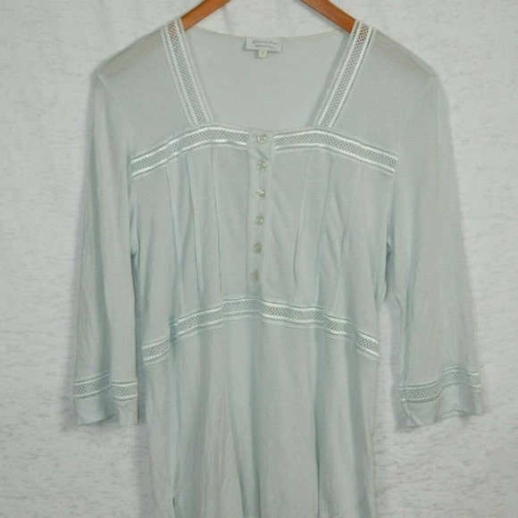 Cristina Laia Pajamas Light Blue Super Soft Small - Picture 3 of 8